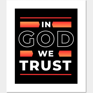 In God We Trust | Christian Posters and Art